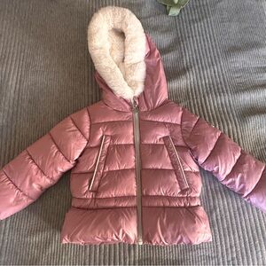 Michael Kors Pink Puffer Jacket for Kids